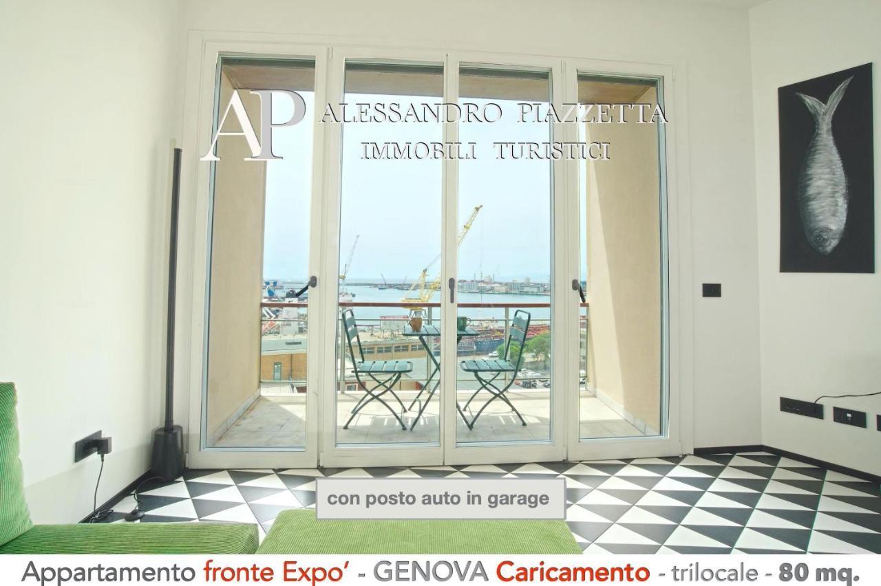 Cavour Luxury Sea View Lägenhet Genua Exteriör bild