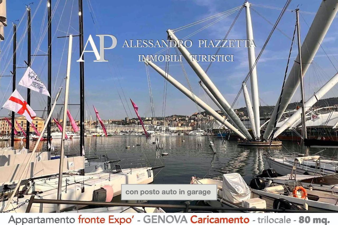Cavour Luxury Sea View Lägenhet Genua Exteriör bild