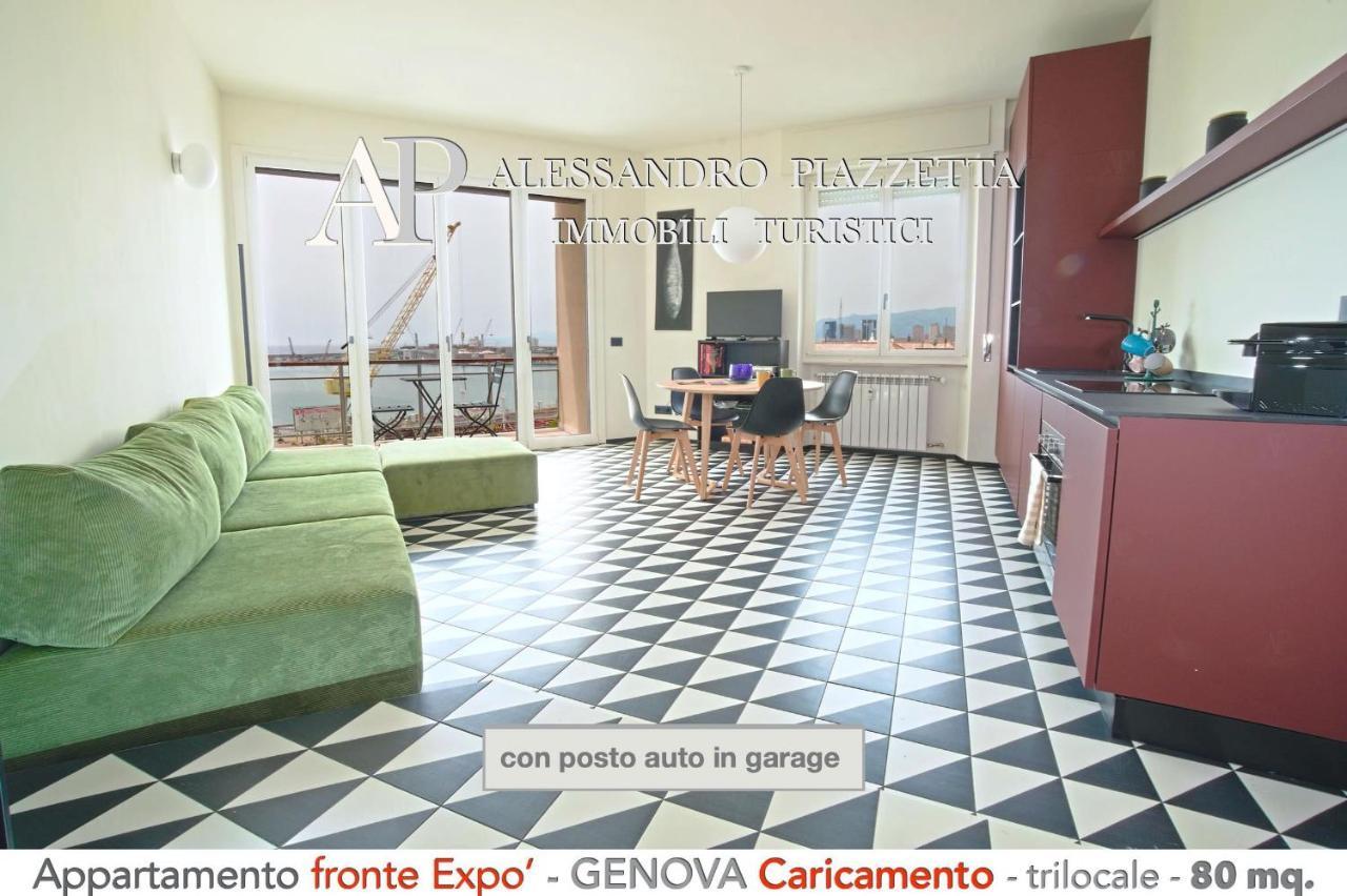 Cavour Luxury Sea View Lägenhet Genua Exteriör bild