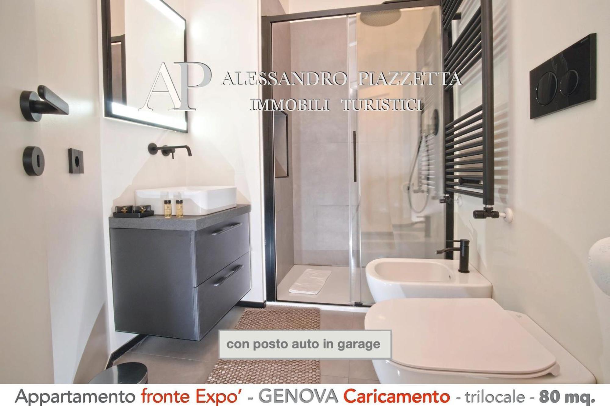 Cavour Luxury Sea View Lägenhet Genua Exteriör bild